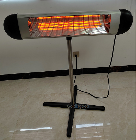 Silent room heater