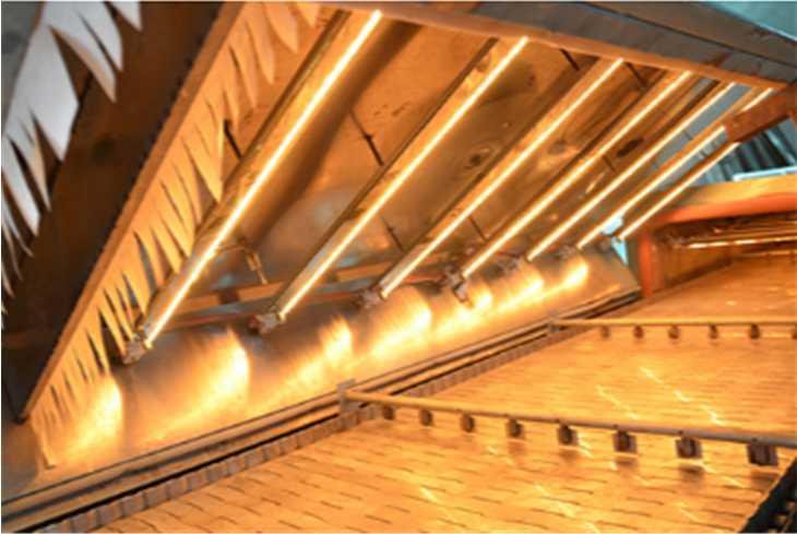 replacement thermal element for bakery bread oven