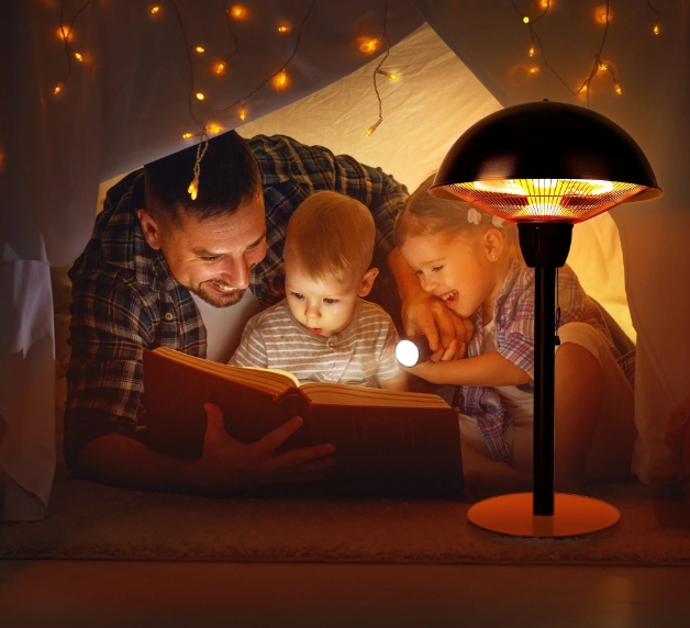 Energy efficient space heater